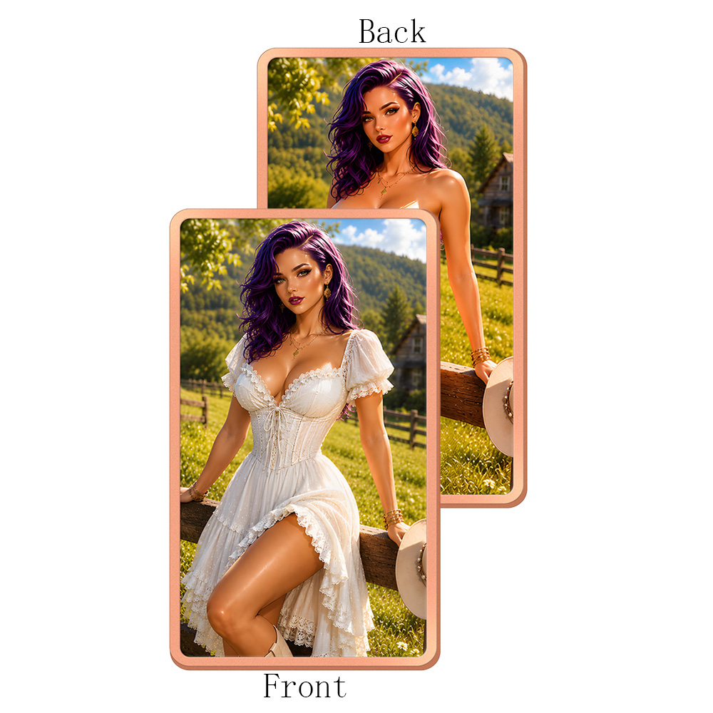 Pure Beauty Hair & Makeup - 1 oz .999 Fine Copper Bar
