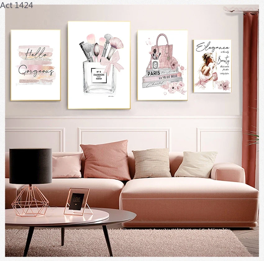 Books Prints Canvas Painting P - огляд і ціна Beauty Makeup Book