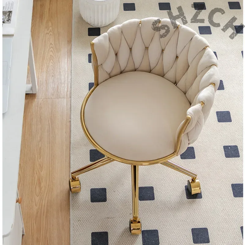 Ergonomic Velvet Upholstered M - огляд і ціна Beauty Makeup Chair