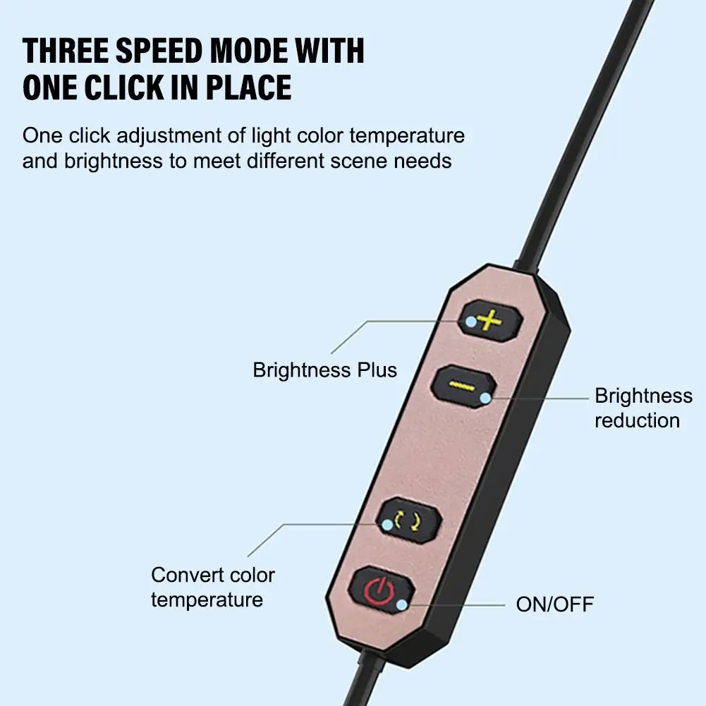 Professional 20W Half-moon Fil - огляд і ціна Beauty Makeup Light