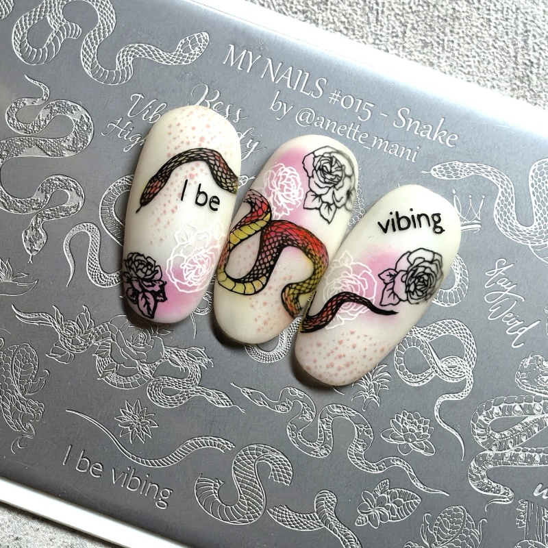 XMQ NAIL ART STAMPING PLATES S - огляд і ціна Nail Art Stamping Kit