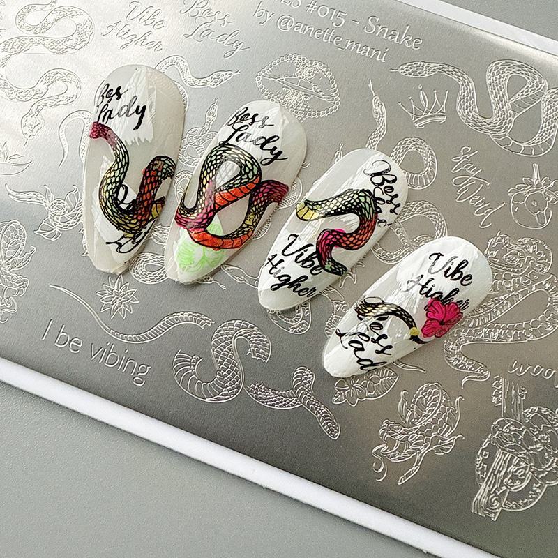 XMQ NAIL ART STAMPING PLATES S - огляд і ціна Nail Art Stamping Kit