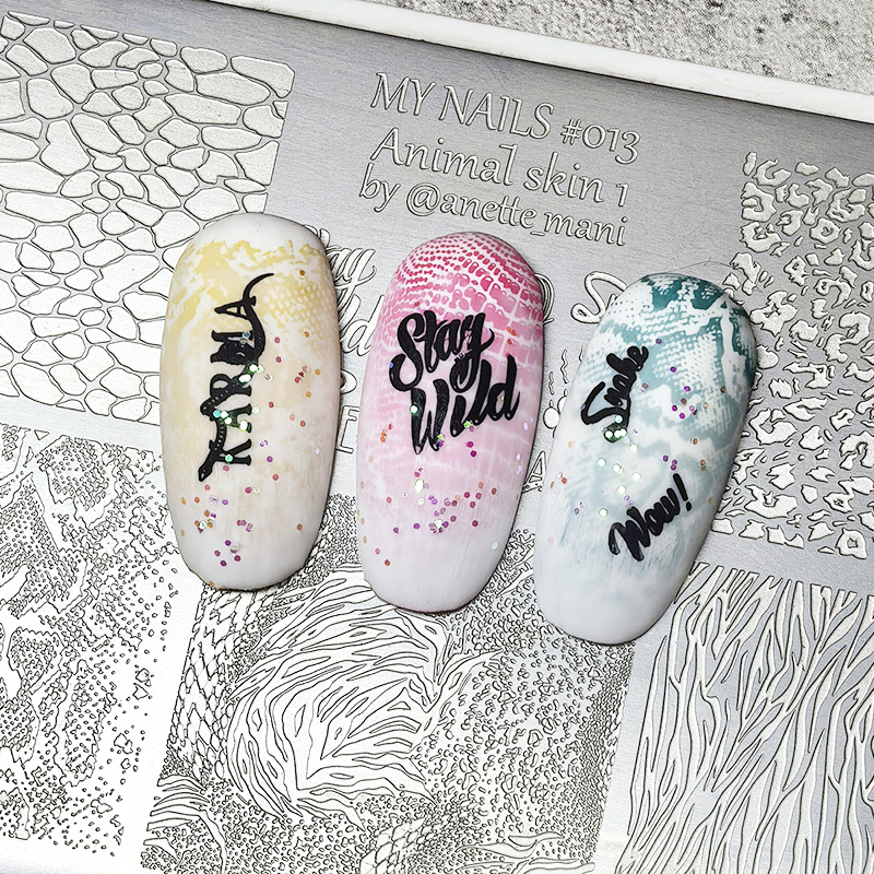 XMQ NAIL ART STAMPING PLATES S - огляд і ціна Nail Art Stamping Kit