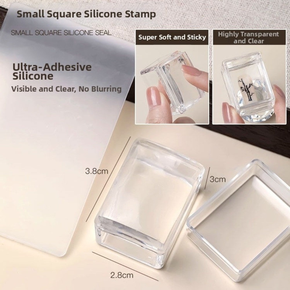 New Transparent Nail Art Stamp - огляд і ціна Nail Art Stamping Kit