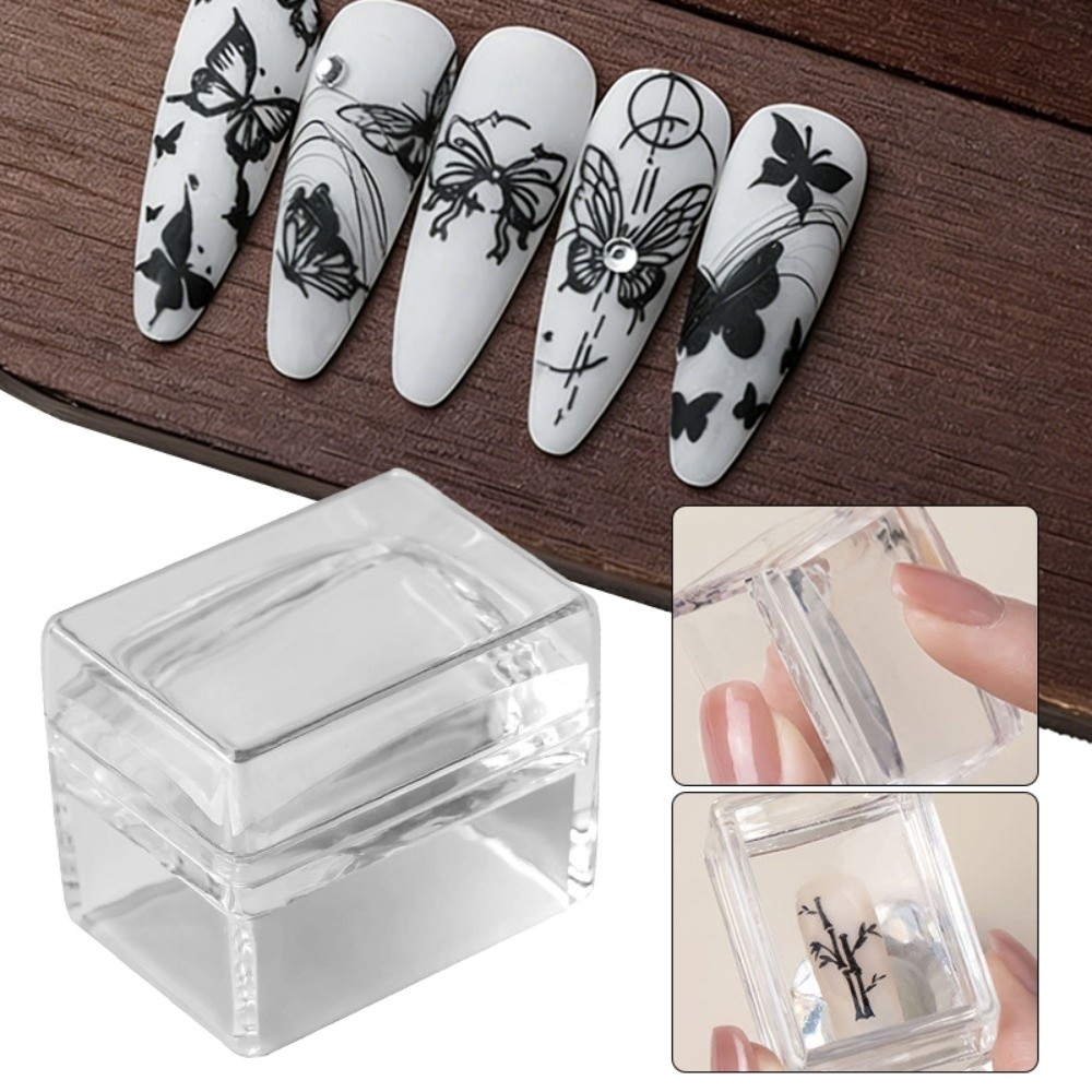 New Transparent Nail Art Stamp - огляд і ціна Nail Art Stamping Kit