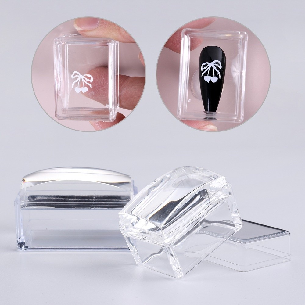 New Transparent Nail Art Stamp - огляд і ціна Nail Art Stamping Kit