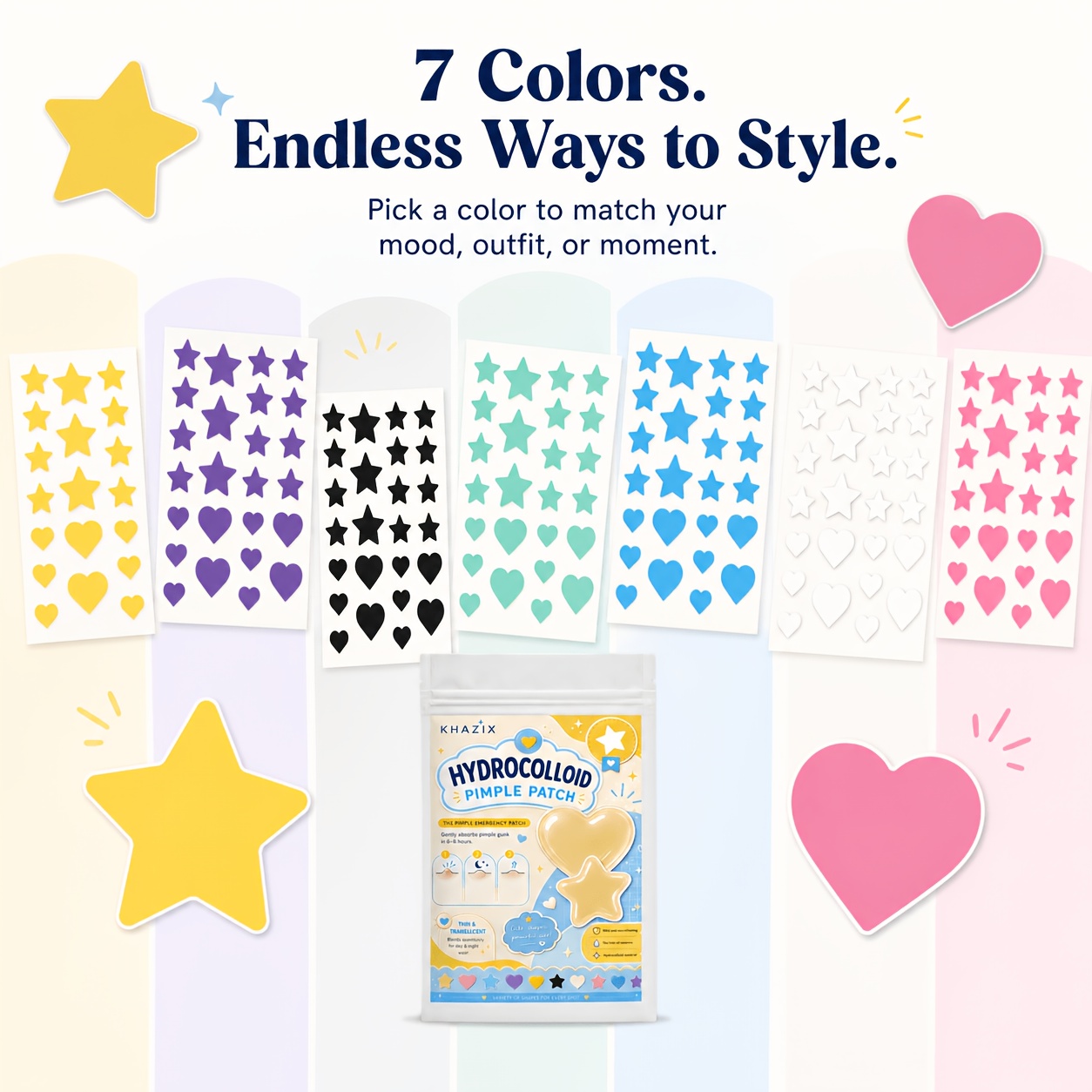 7 colors, 252 PCS/756 PCS. Sta - огляд і ціна Makeup And Beauty