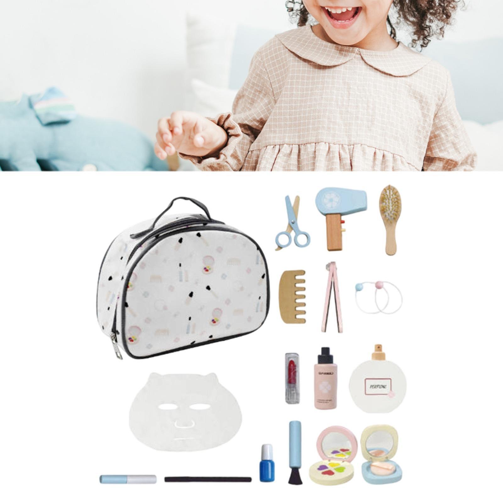 Wooden Makeup Toy Set Role Pla - огляд і ціна Makeup Beauty House