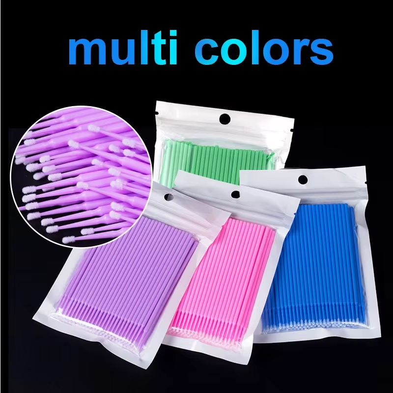 100Pcs Eyelash Cleaning Brush  - огляд і ціна Beauty Makeup Remover