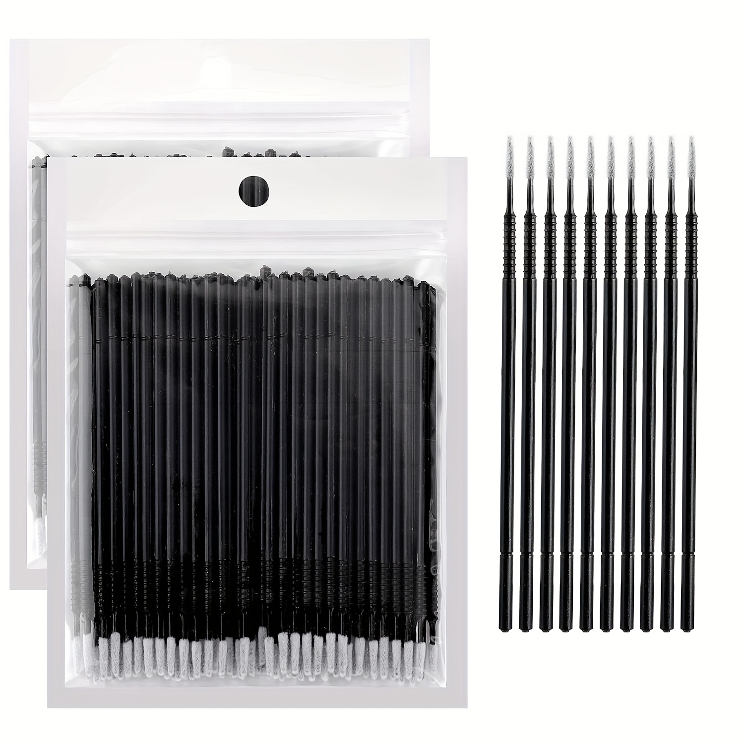 200pcs Eyelash Cleaning Brushe - огляд і ціна Beauty Makeup Remover