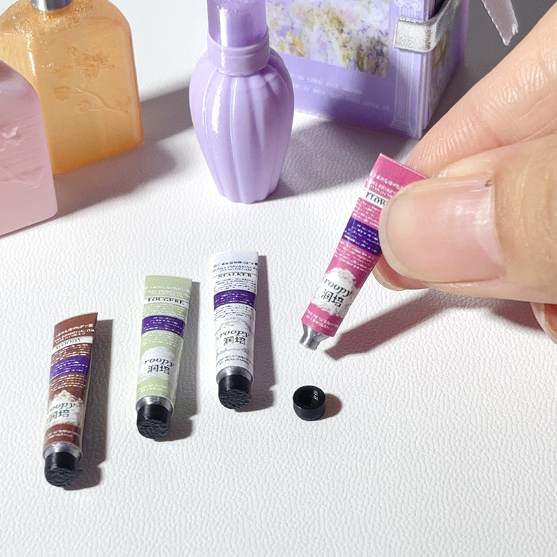 2Pcs 1:6/1:12 Dollhouse Miniat - огляд і ціна Makeup Beauty House