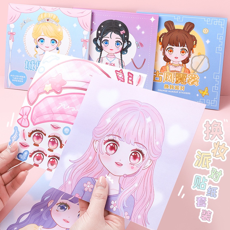 1PCS Makeup Change Stickers Ch - огляд і ціна Beauty Makeup Book