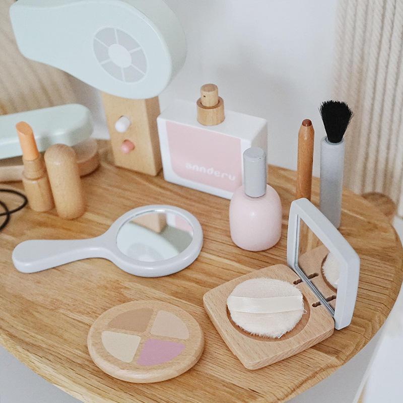 New Children Wooden Simulation - огляд і ціна Makeup Beauty House