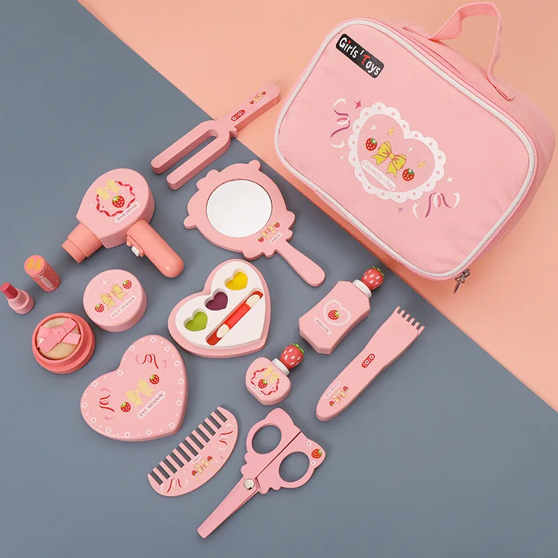 Children Wooden Play House Toy - огляд і ціна Makeup Beauty House