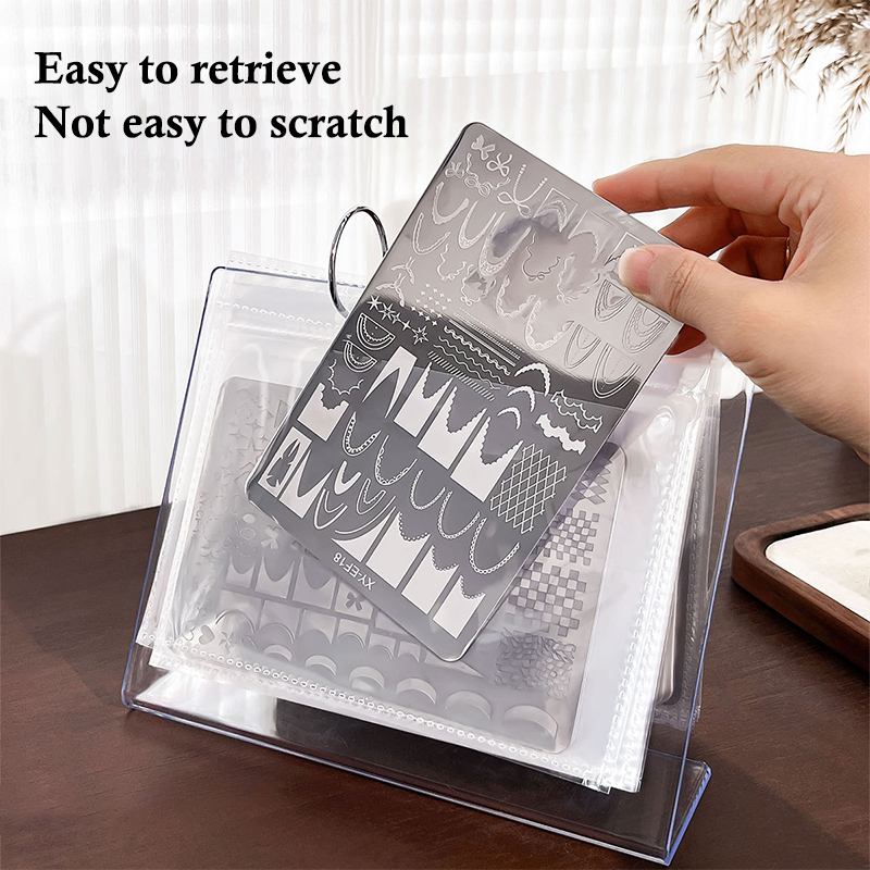 Nail Art Stamping Plate Holder - огляд і ціна Nail Art Stamping Kit