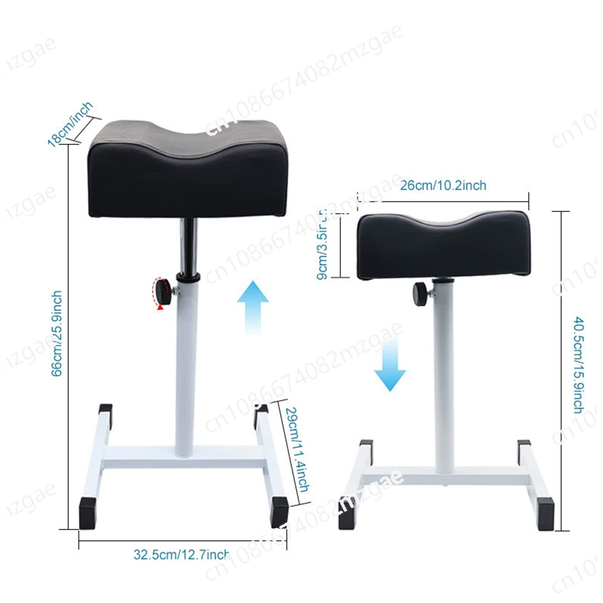 Rotating lifting footrest adju - огляд і ціна Beauty Makeup Chair