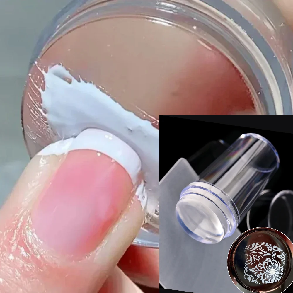 Nail Stamper Jelly Silicone Pr - огляд і ціна Nail Art Stamping Kit