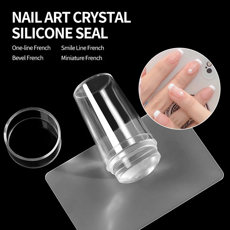 Nail Stamper Jelly Silicone Pr - огляд і ціна Nail Art Stamping Kit