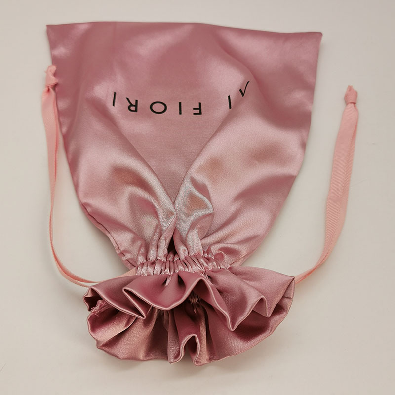 Custom Logo Satin Drawstring B - огляд і ціна Makeup Beauty House