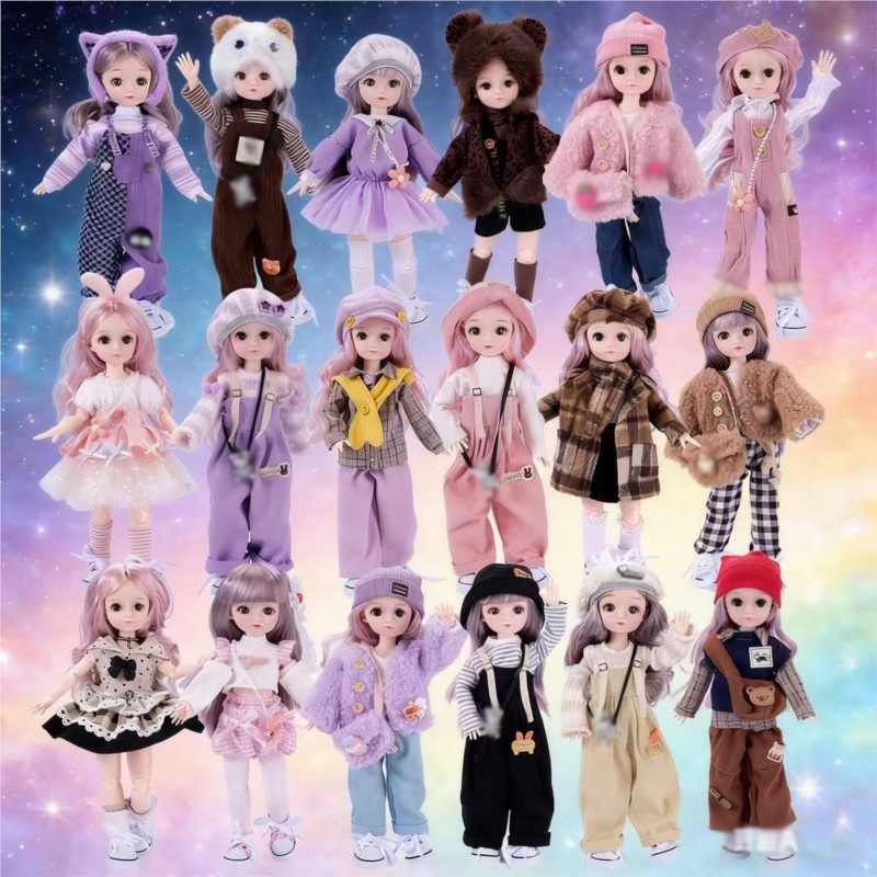 30CM Beautiful Makeup Doll Toy - огляд і ціна Makeup Beauty House