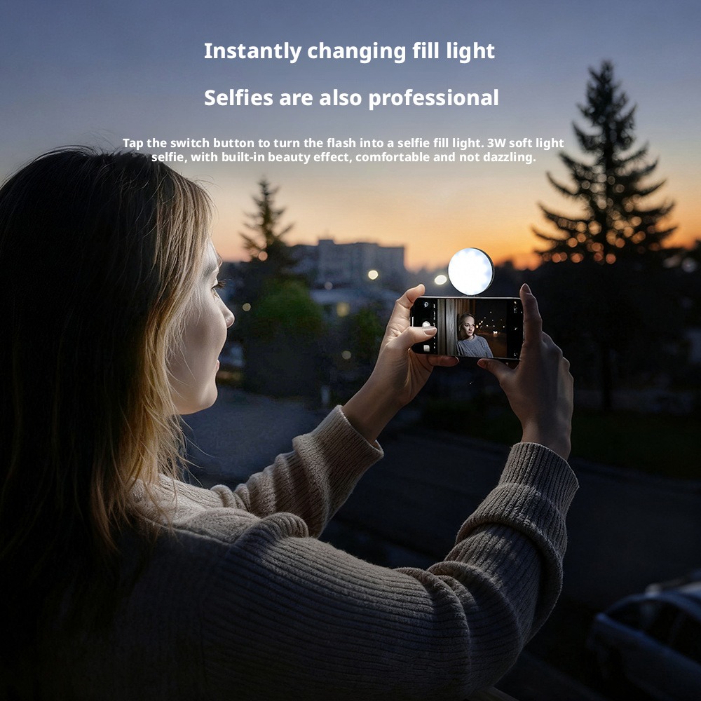 Magnetic Mobile Phone Fill Lig - огляд і ціна Beauty Makeup Light